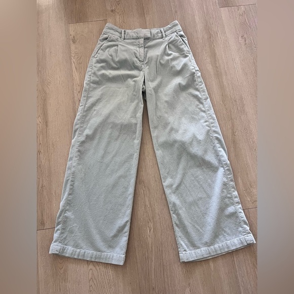 Light Blue Wide-Leg Pants - Picture 4 of 11